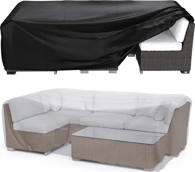 Image de Bâche de jardin - imperméable - 1 pièce - 200 x 160 x 70 cm - tissu Oxford résistant