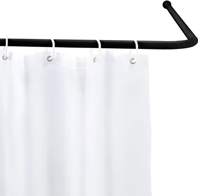 Produktbild von WENKO Metall Duschvorhangstange L-Form