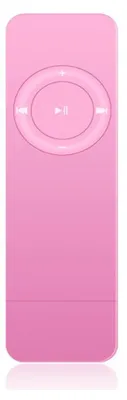 Produktbild von MP3-Player, Musikplayer mit Bluetooth, integriertem Lautsprecher, ultradünner Musikplayer, tragbarer HiFi-Player mit verlustfreiem Klang, 16 GB Speicher, Pink