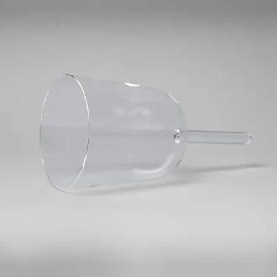 Produktbild von Kristall-Handklangschale, klar, Dtone – 16,5 cm