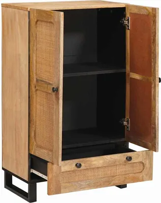 Immagine prodotto di SYFAX™ Credenza Marrone 60 x 33 x 100 cm Legno di mango massello