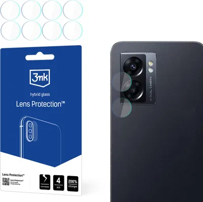 Produktbild von 3mk Hybridglas Lens Protection für Oppo A77 5GKamera Objektiv Kameralinse 0,16mm 6H (4 Stück)