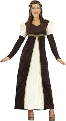 Image de Costume de princesse médiévale pour femme, taille:M
