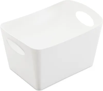 Zdjęcie produktu dla koziol 1405125 koziol Aufbewahrungskorb 1,0 l weiß 18,7 x 12,8 x 10,8 cm