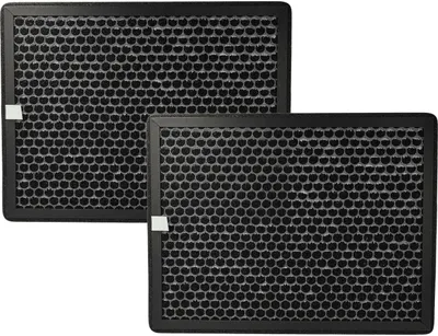 Produktbild von vhbw 2x Aktivkohlefilter Ersatz für Philips FY2420/30 für Luftreiniger - Luftfilter Schwarz