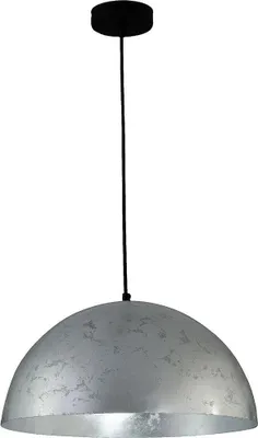 Produktbild von masterlight Pendelleuchte Larino G&S 1-flammig Stahl Blattsilber Ø40cm