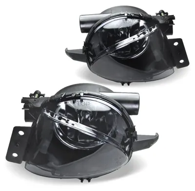 Produktbild von Nebelscheinwerfer 2x NSW Klarglas schwarz + Birnen H11 SET für BMW 3er E90 E91