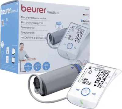 Produktbild von Beurer BM 85 Blutdruck-Messgerät, Oberarm-Messung, automatisches Aufpumpen, 120 speicherbare Messungen