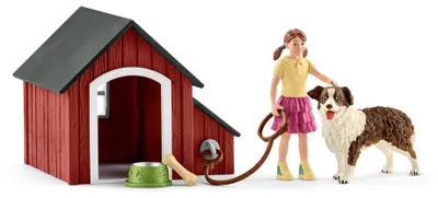 Produktbild von Schleich - Tierfiguren, Hundehütte; 42376