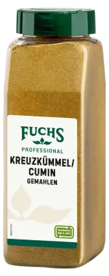 Productafbeelding van Fuchs Professional, gemalen komijn, aardse, zoete, bittere en scherpe smaak, 450g