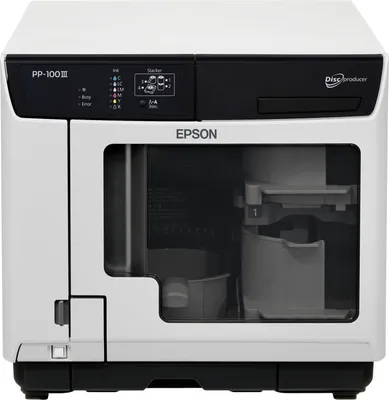 Immagine prodotto di Epson Discproducer PP-100II editore di dischi 50 dischi USB 3.2 Gen 1 (3.1 Gen 1) Nero, Bianco