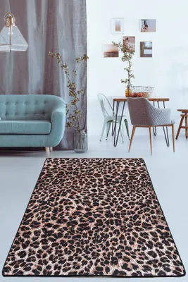 Zdjęcie produktu dla Conceptum Hypnose, Jaguar- Jaguar Djt CHL, kolorowy, dywan z krótkim włosiem, 140 x 190 cm, 50% aksamit / 50% poliester