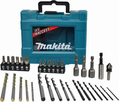 Produktbild von Makita D-36980, Edelstahl, 34 Werkzeug