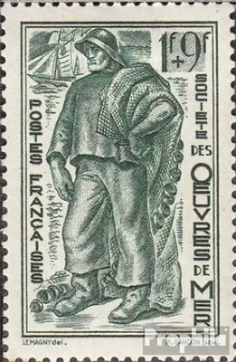 Produktbild von Briefmarken Frankreich 1941 Mi 537 (kompl.Ausg.) postfrisch Seeleute