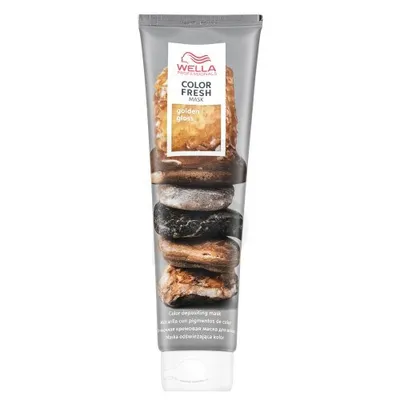 Immagine prodotto di Wella Professionals Color Fresh Mask Golden Gloss Maschera colorante intensiva per tutti i tipi di capelli 150 ml