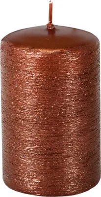 Zdjęcie produktu dla Świeca bożonarodzeniowa Nohel Garden TAURUS, cylinder, miedź, 6x9cm