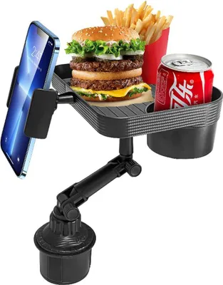 Produktbild von Autotisch mit Telefonhalter CP12 schwarz