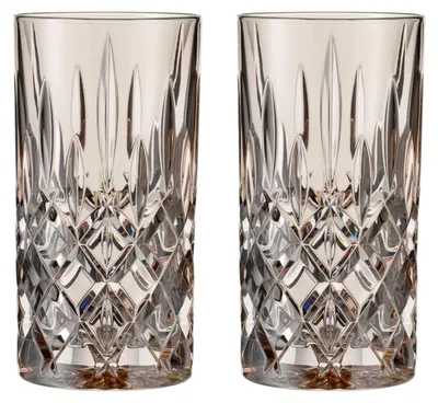 Produktbild von NACHTMANN 105713 NOBLESSE Longdrinkglas TAUPE 2er Set