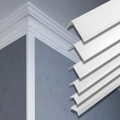 Produktbild von 2 Meter Winkelleiste PVC Kunststoff Effector F Profile