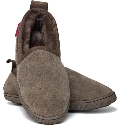 Produktbild von Hausschuhe Lammfell Typ "Java", braun, 43