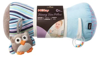 Produktbild von Nuby - Stimulierendes Babykissen - Spaßige Entwicklungsaktivitäten - 0+ Monate