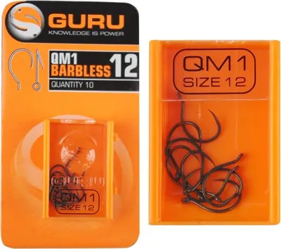 Zdjęcie produktu dla Guru Tackle Háček QM1 Hook Eyed Barbless 16