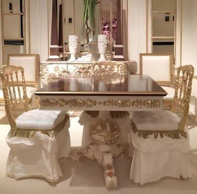 Produktbild von Esstisch Holz Esstische ,Esszimmer, Tische Design Holz Luxus, Möbel Italien