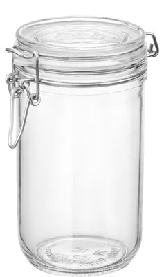 Image de Fido 750, bocal en verre rond, capacité de 75 cl - lot de 6