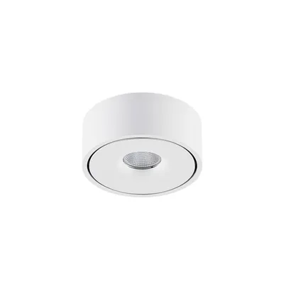 Produktbild von Arcchio LED-Deckenlampe Rotari, weiß, up und down, Alu