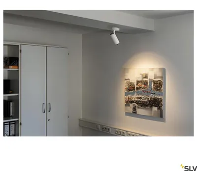 Produktbild von SLV NUMINOS S 1004112 LED-Deckenleuchte Weiß 11 W Warmweiß Wandmontage möglich