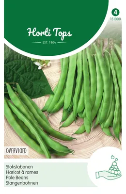 Produktbild von Stangenbohne Overvloed | Stangenbohnensamen von Hortitops