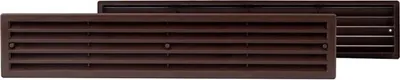 Obrázek produktu pro Větrací Mřížka Dveří 450X92, Hnědá