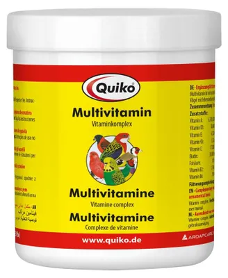 Produktbild von Quiko Multivitamin 375g - Ergänzungsfuttermittel zur Vitaminversorgung von Zierv