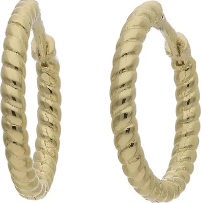 Produktbild von Creolen Silber 925 Gold plattiert JL39-06-0838 JuwelmaLux