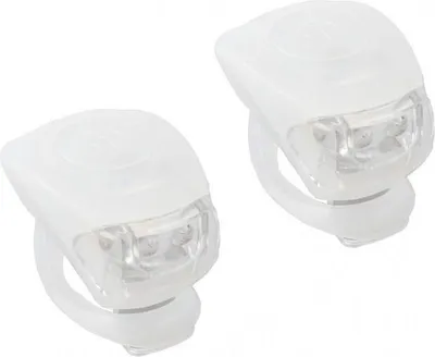Image de Jumada's - Lampe LED pour vélo - Éclairage pour vélo - Étanche - Éclairage pour vélo - Blanc