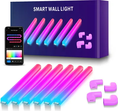 Immagine prodotto di BOT LED lampada da parete BWL3 6 pezzi WiFi Bluetooth