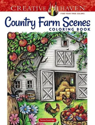 Obrázek produktu pro Creative Haven Country Farm Scenes Coloring Book