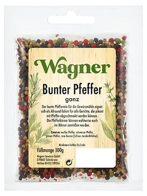 Produktbild von Pfeffer bunt ganz