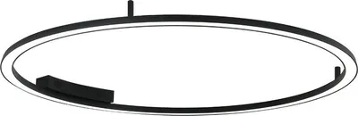 Zdjęcie produktu dla IMMAX NEO FINO SMART oprawa ścienna + sufitowa czarna 120cm 72W 4752lm, Zigbee 3.0 z DO, TUYA