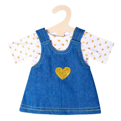 Image de Poppenjurk met Gouden T-Shirt, 35-45 cm