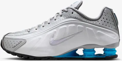 Obrázek produktu pro Nike Shox R4 "Metallic Silver White Blue Lagoon" Blue, Velikost: 41
