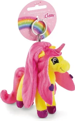 Immagine prodotto di Nici Lissy Pony Unicorn Dilara 10 Cm Portachiavi Rosa Rosa Taglia Unica