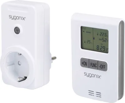 Produktbild von RS2W Funk Heizungssteuerung-Set Zwischenstecker Schaltleistung (max.) 3500 W Reichweite max. (im Freifeld) 150 m