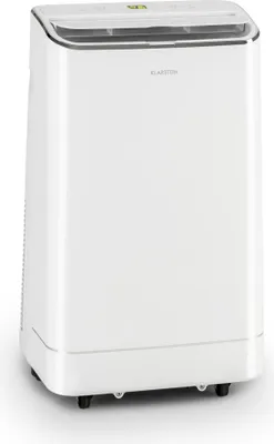 Image de Klarstein Climatiseur Mobile Silencieux, Climatiseur 4 en 1, Mode Nuit, Déshumidificateur, Ventilateur, Mini Climatisation à Faible Conso, Evacuation, Clim Portable, Puissante, 12000 BTU, Climatiseurs