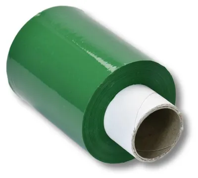Produktbild von 40 Rollen Bündelstretchfolie 100 mm 23my GRÜN Kernlänge 140 mm 150m