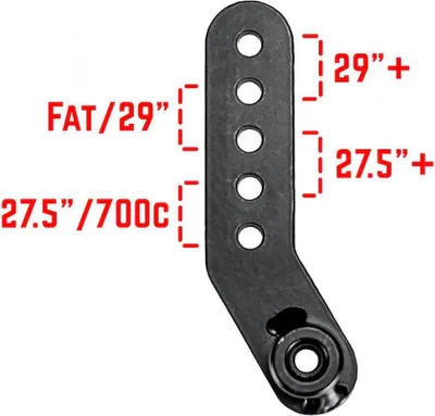 Produktbild von Old Man Mountain Ausfallende Divide Standard Schwarz - flexible Gepäckträger-...