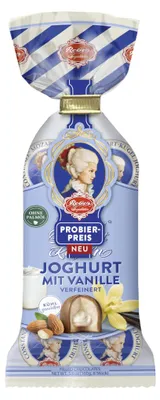 Zdjęcie produktu dla Constanze Mozart, kulki jogurtowe z wanilią, opakowanie 8 sztuk, 160g