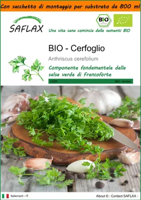 Immagine prodotto di SAFLAX Garden in the bag -- Cerfoglio - 800 semi - Anthriscus