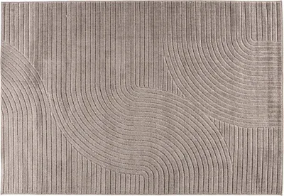 Image de Tapis de salon FURNLUX Vince Marron 200cm / Couleur principale : Marron / Dimensions : 200 x 290 x 2 cm