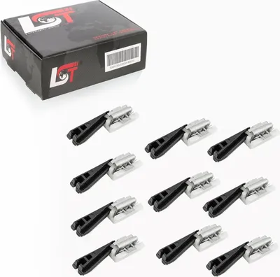 Produktbild von 10x Regenleiste Regenrinne Dach Clips für MERCEDES E-KLASSE W210 S210 S202 T